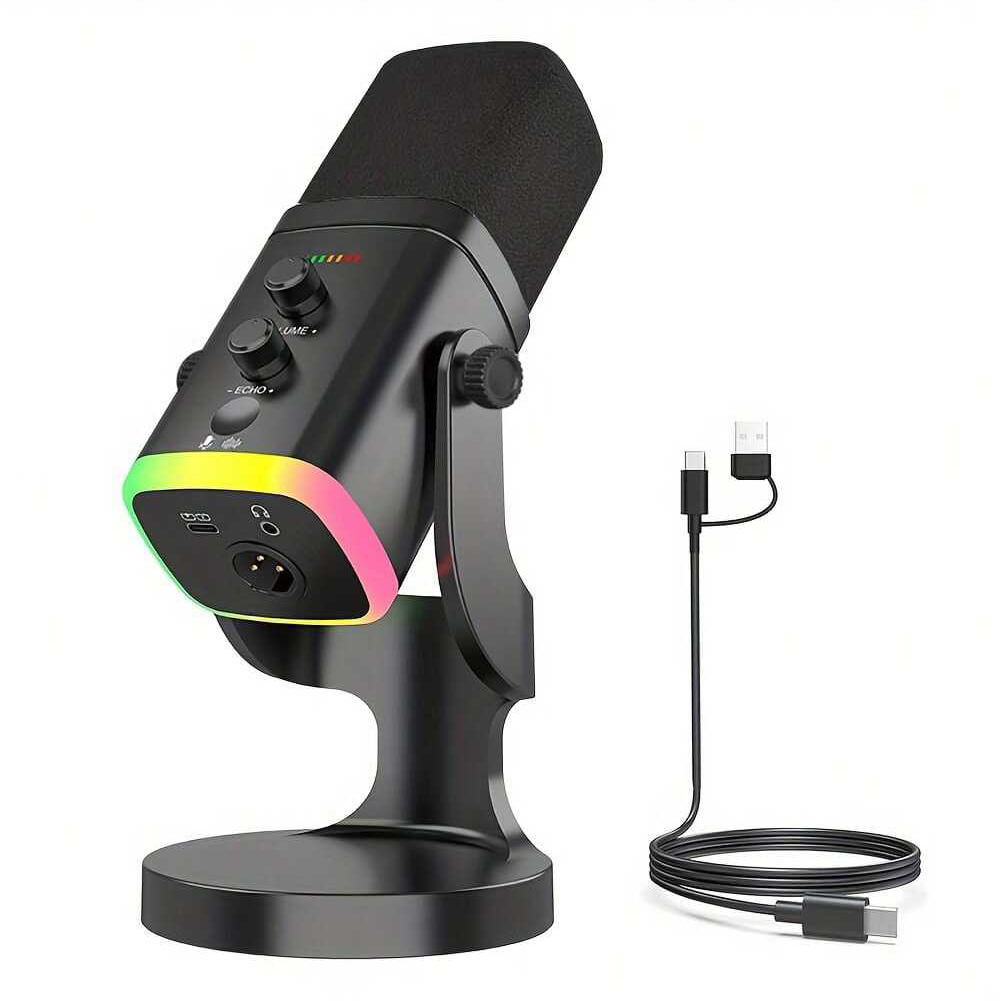 Pc Gaming Youtuber - XLR/USB Dynamic Microphone for Streaming &