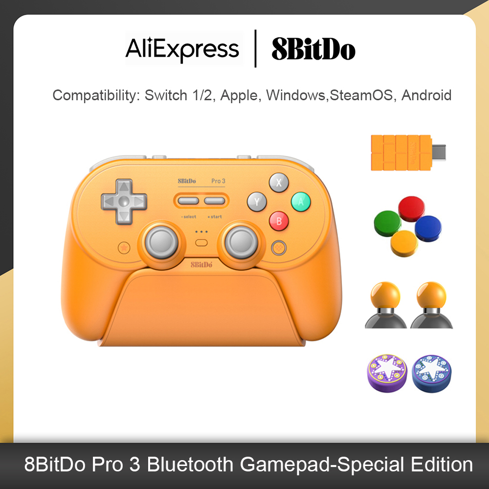 Pc Gaming Apple - 8BitDo Pro 3 Bluetooth Gaming Controller
