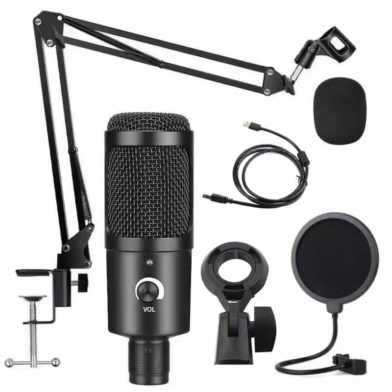 Pc Gaming Youtuber - USB Condenser Microphone Recording Microphone with