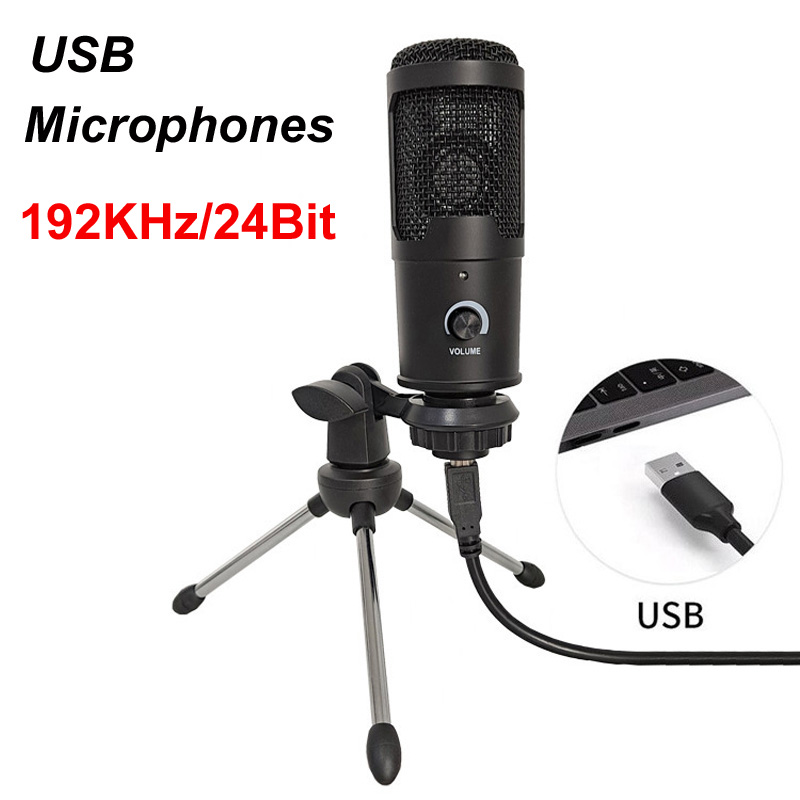 Pc Gaming Youtuber - 1.5m USB Condenser Microphones Mic For
