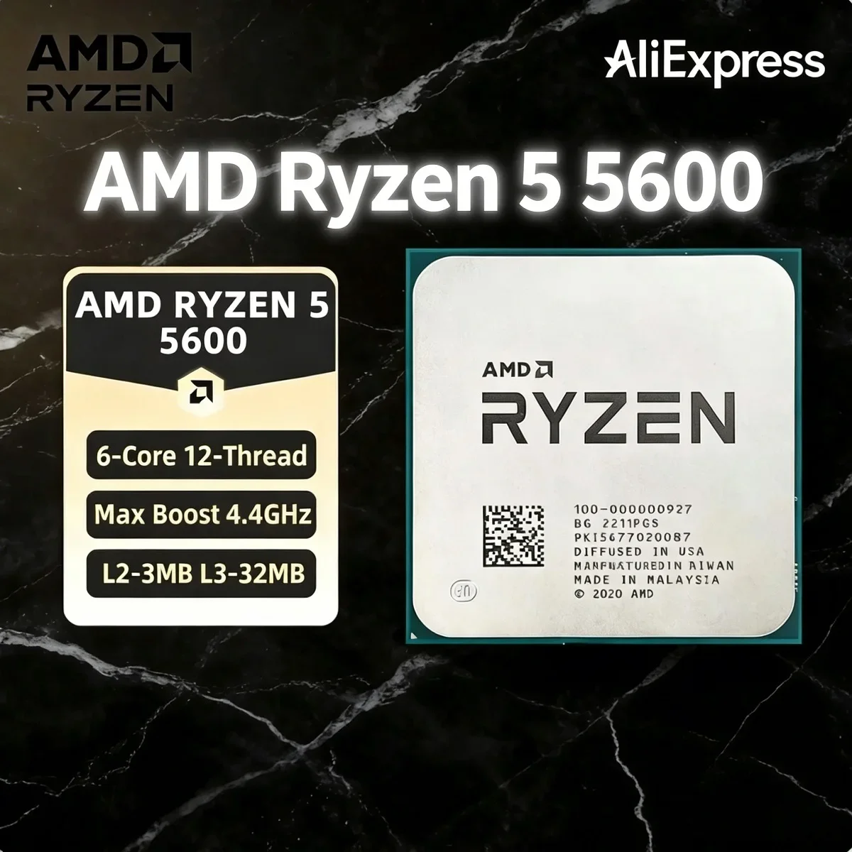 Pc Gaming Ryzen 5 - AMD Ryzen 5 5600 Processor AMD
