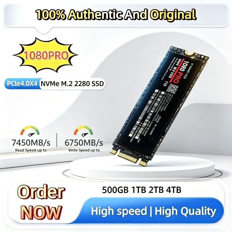 Pc Gaming Second - Genuine 100% 1080PRO PCIe 4.0 NVMe