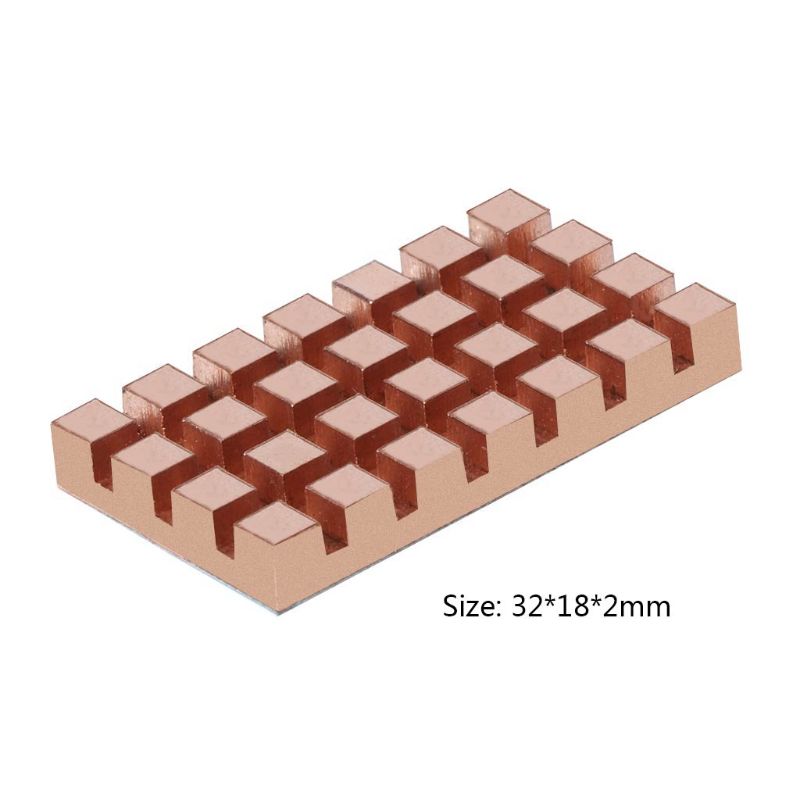 M.2 Ssd Heatsink - 32x18x2mm/4mm M.2 SSD 2260 NGFF 2242