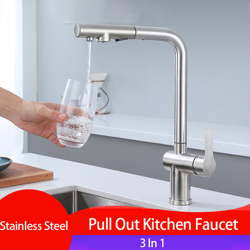 Stream Deck - Pull Out Kitchen Sink Faucet Two