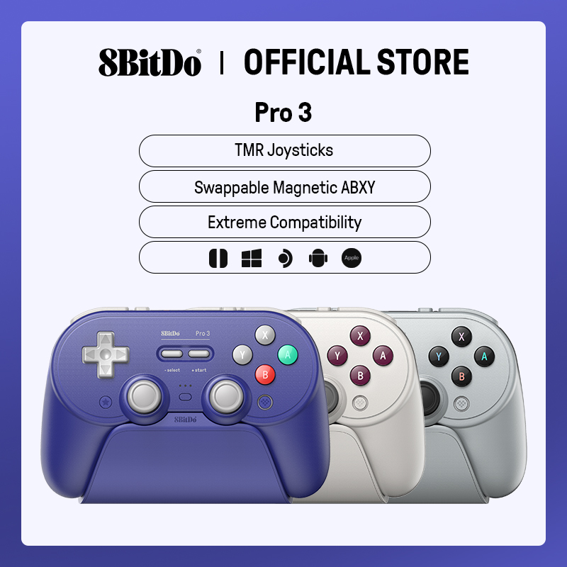 Pc Gaming Apple - 8BitDo Pro 3 Wireless Gaming Controller
