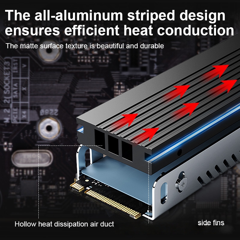 M.2 SSD Heatsink M2 2280 Solid - M.2 Ssd Heatsink 评论和价格