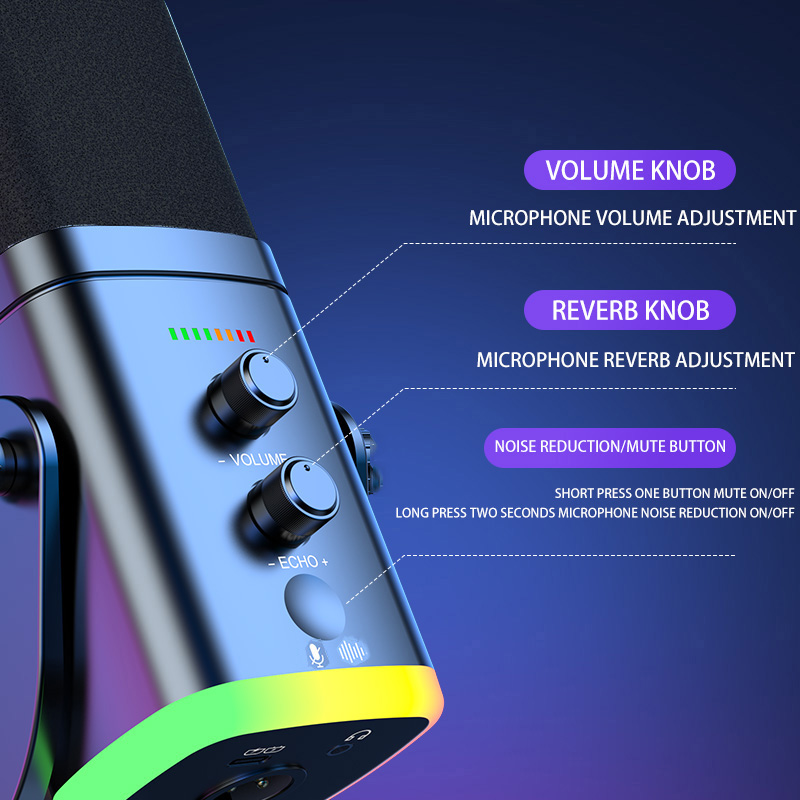 XLR/USB Dynamic Microphone for - Pc Gaming Youtuber 评论和价格