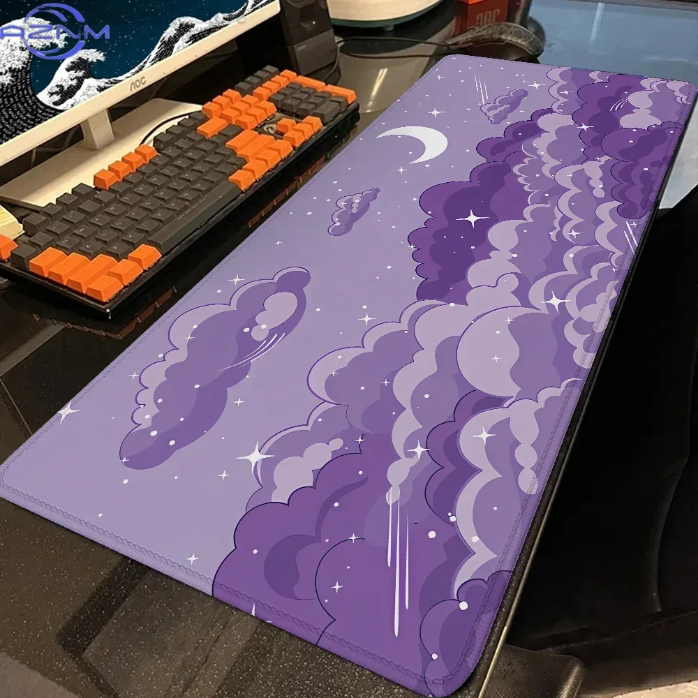 Cloud Moon mouse pad Purple,De - Pc Gaming Cloud Free 评论和价格