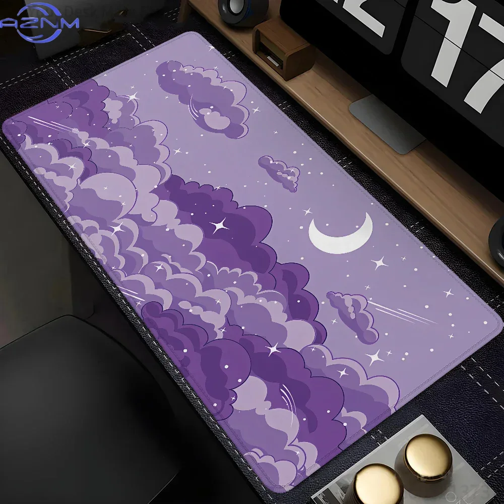 Cloud Moon mouse pad Purple,De - Pc Gaming Cloud Free 评论和价格