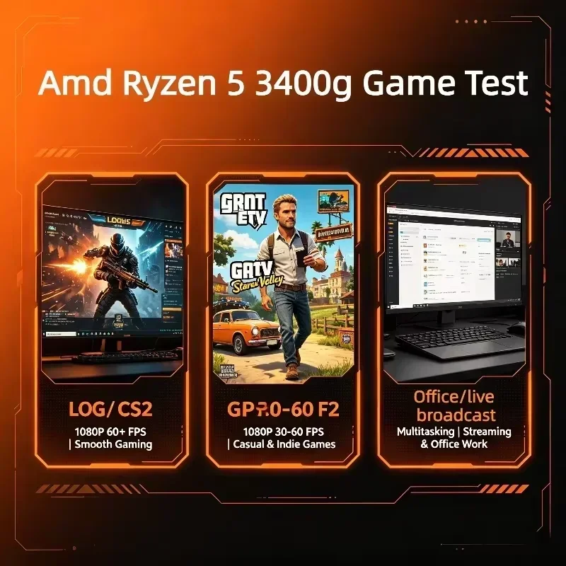 AMD Ryzen 5 3400G R5 3400G CPU - Pc Gaming Ryzen 5 评论和价格