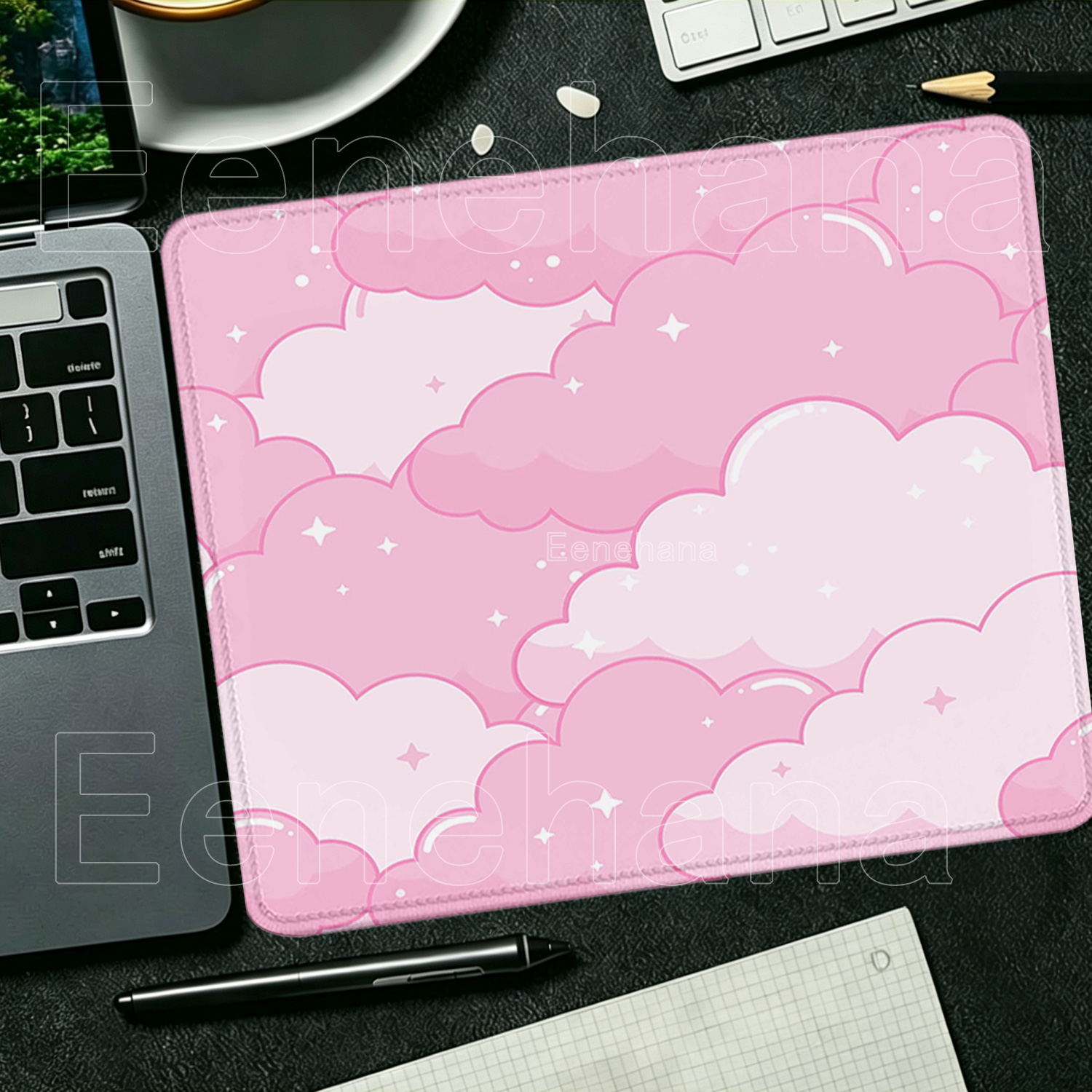 Cute Pink Clouds Small Size Mo - Pc Gaming Cloud Free 评论和价格