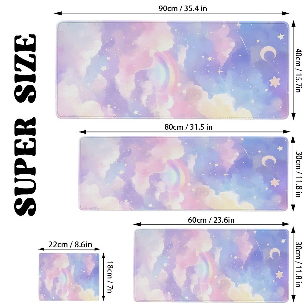 Pastel Rainbow Cloud Stars Ext - Pc Gaming Cloud Free 评论和价格
