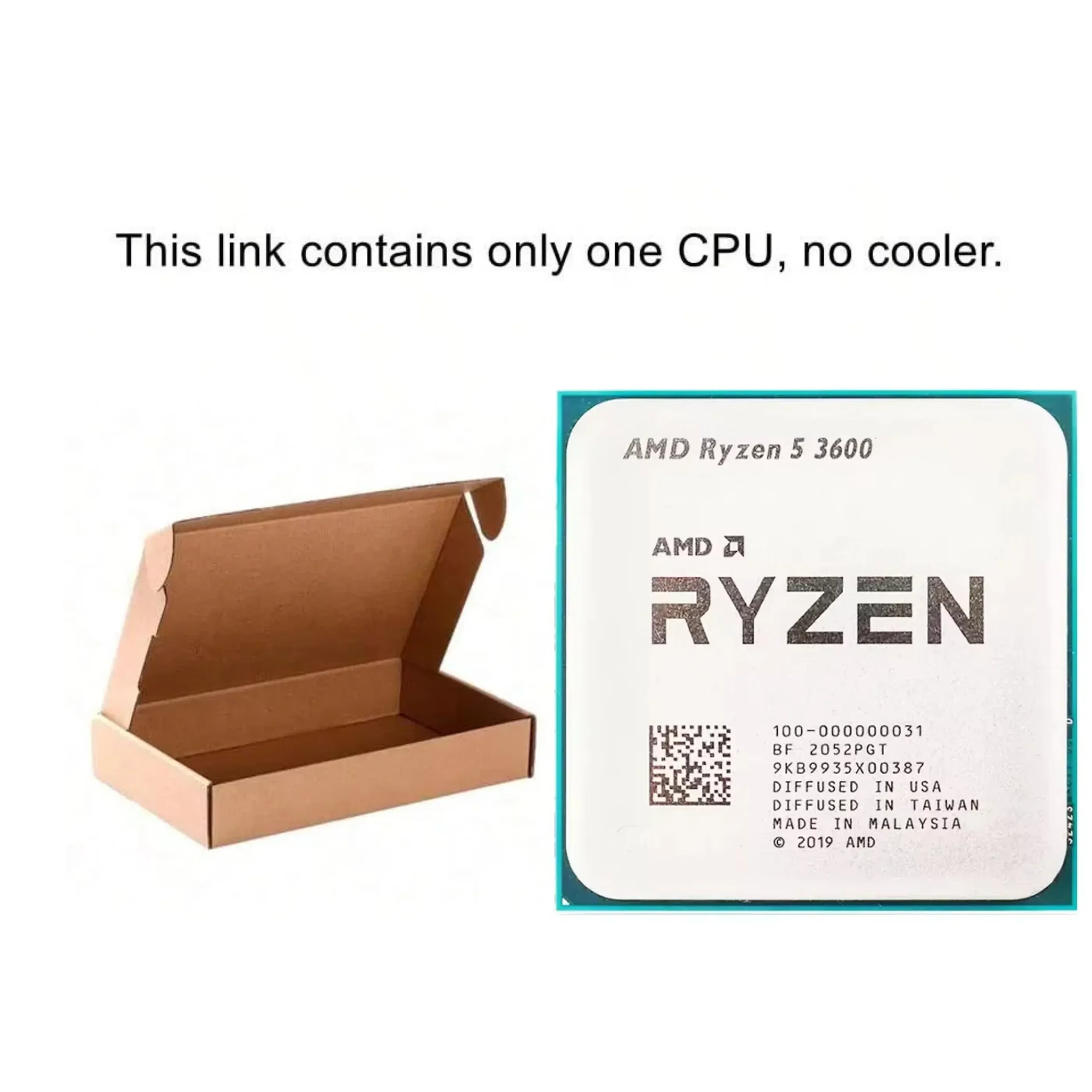 AMD Ryzen 5 3600 R5 3600 Deskt - Pc Gaming Ryzen 5 评论和价格