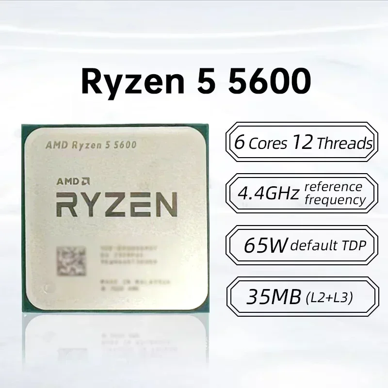 AMD Ryzen 5 5600 R5 5600 for P - Pc Gaming Ryzen 5 评论和价格