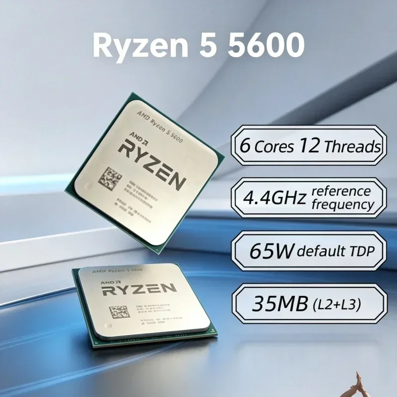 AMD Ryzen 5 5600 R5 5600 for P - Pc Gaming Ryzen 5 评论和价格