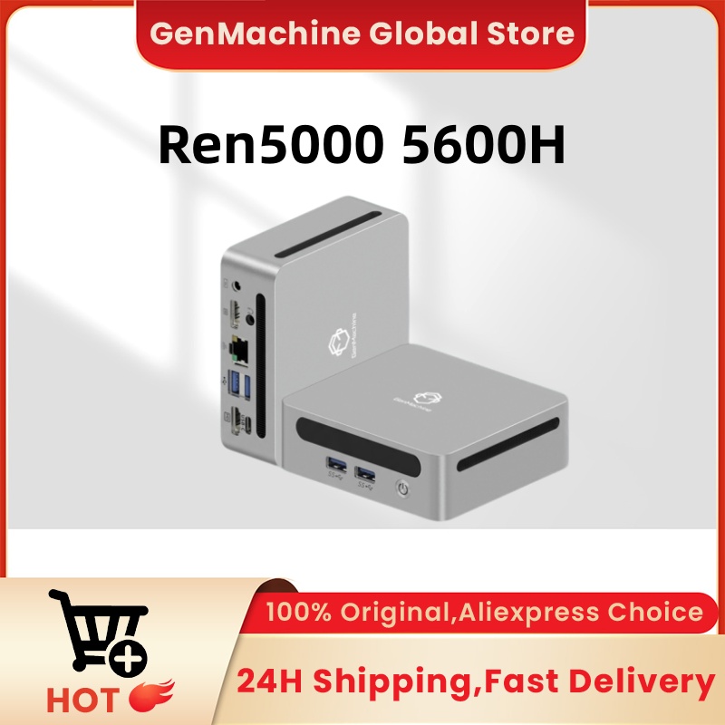 GenMachine Mini PC AMD Ryzen - Pc Gaming Ryzen 5 评论和价格