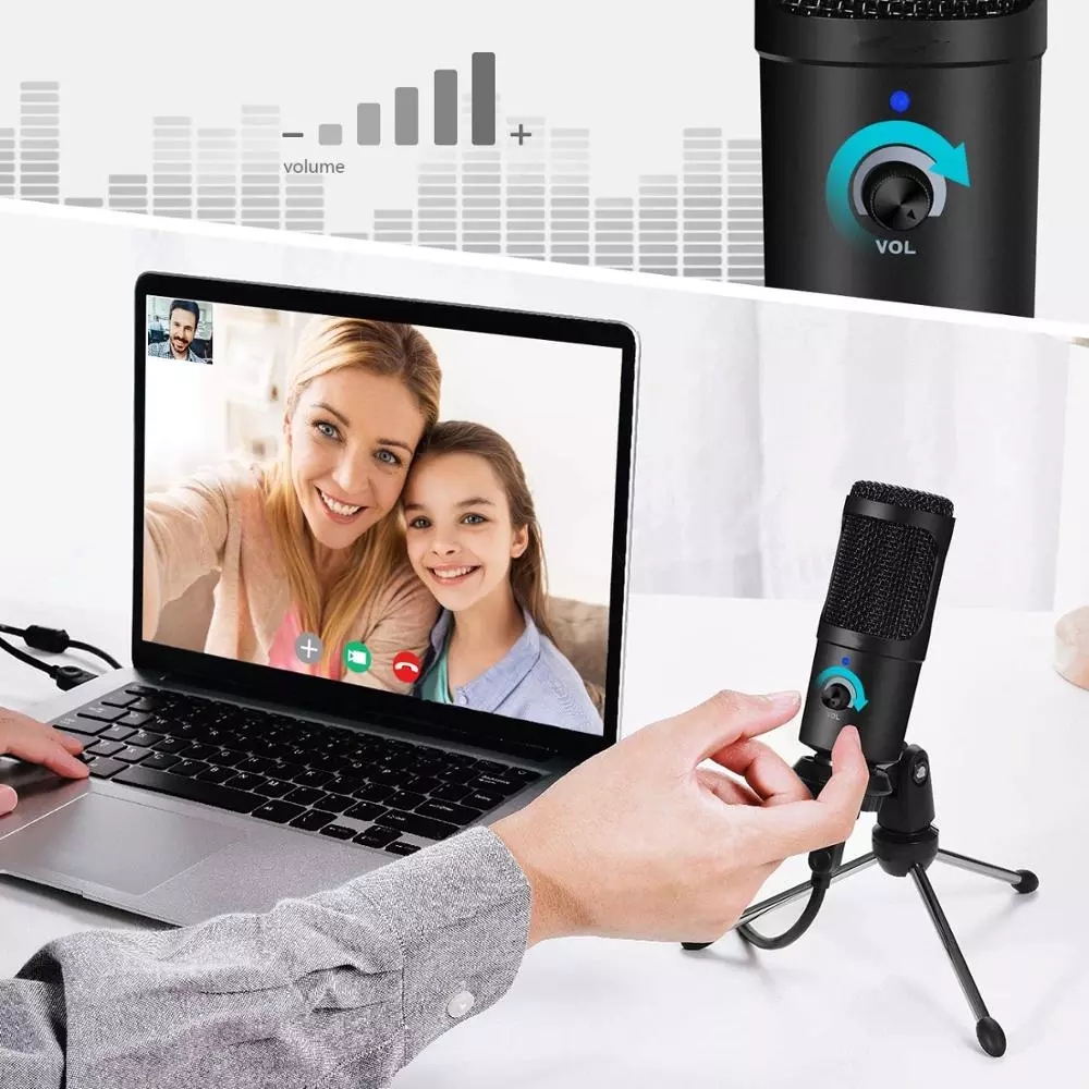 USB Condenser Microphone Recor - Pc Gaming Youtuber 评论和价格