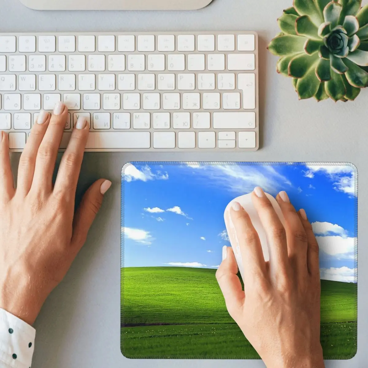 Windows XP Wallpaper Mouse Pad - Pc Gaming Wallpaper 评论和价格