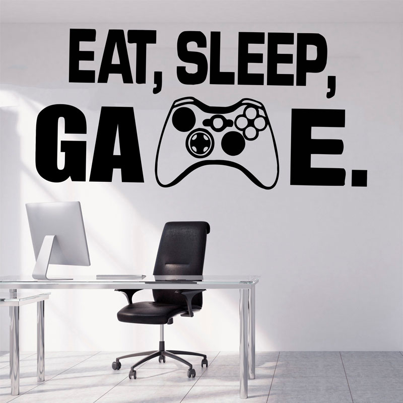 Carved Gamer Wall Sticker Viny - Pc Gaming Wallpaper 评论和价格