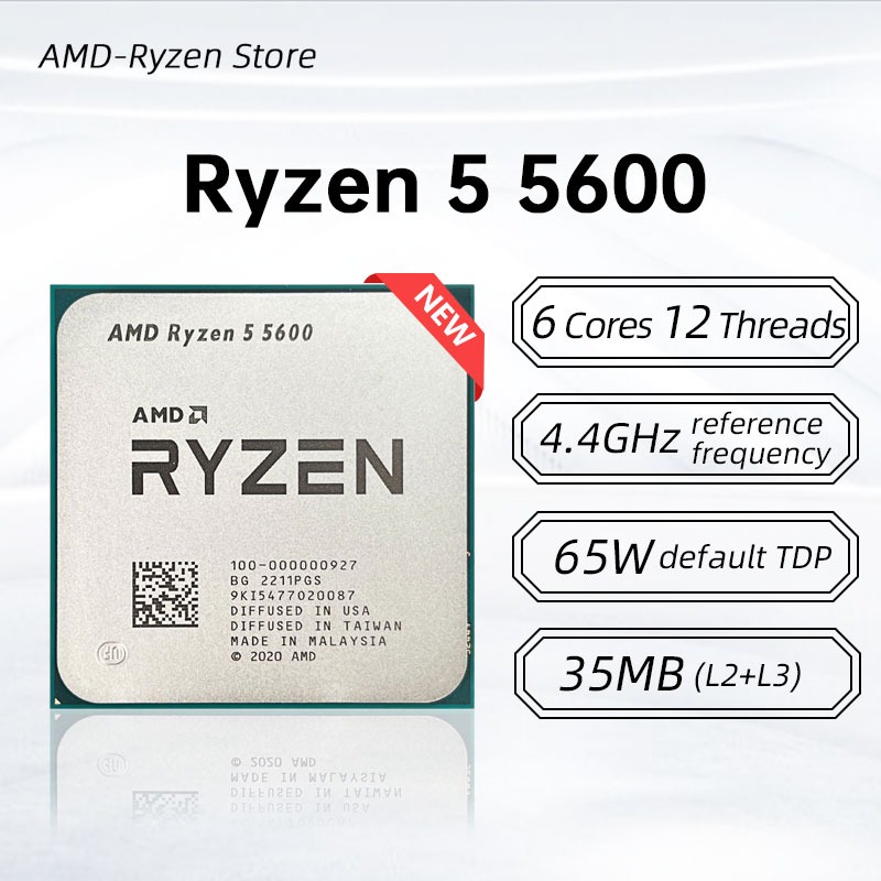 Ryzen 5 5600 6-Core 12-Thread  - Pc Gaming Ryzen 5 评论和价格