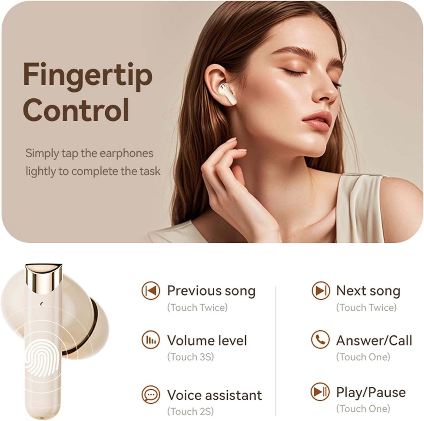 In-ear TWS Bluetooth 5.4 earph - Pc Gaming Apple 评论和价格