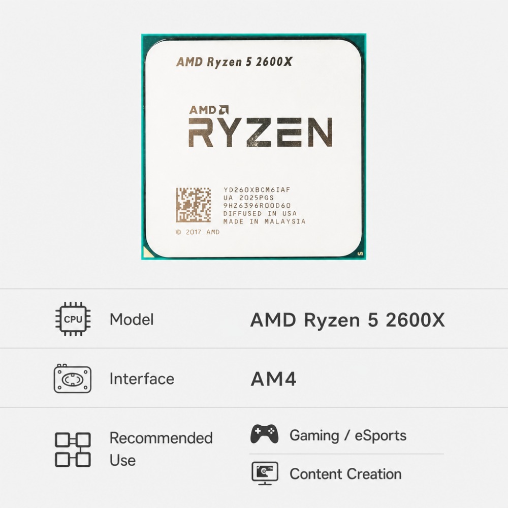 AM4 Platform Upgrade CPU AMD R - Pc Gaming Ryzen 5 评论和价格