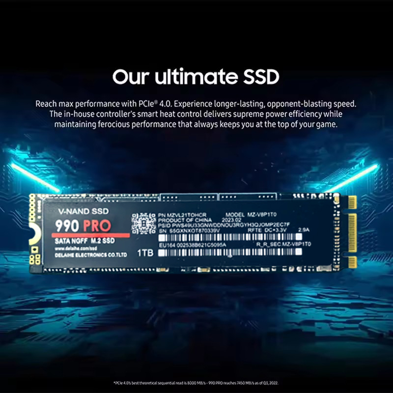 [Brand+]  980Pro 990Pro 1TB M. - Pc Gaming Second 评论和价格